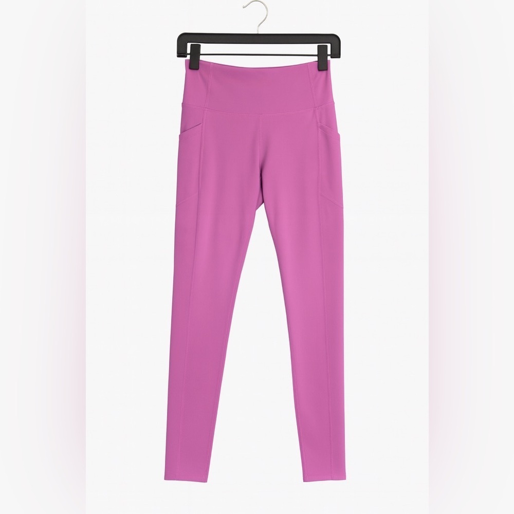 Calvin Klein Performance Pink High Rise Side Pocket Athletic Leggings Size Small